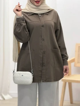 3379-مانتو کتان مرداس