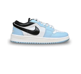 کفش جردن 1 آبی سفید طرح Retro Low