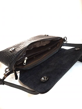 کیف رودوشی تمام چرم طبیعی زنانه مدل a1