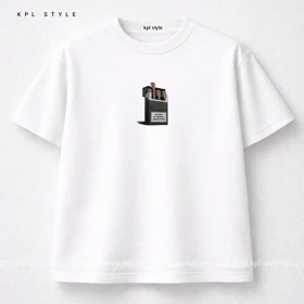 تیشرت باکسی طرح عاشقان موسیقی 100٪ پنبه با چاپ مینیمال گیتار | کد 1337