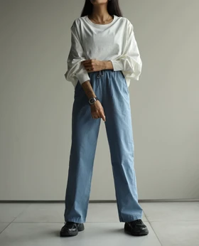 شلوار کتان‌کاغذی sol