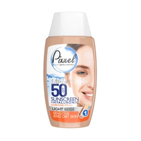 ضد آفتاب رنگی بژ روشن پیکسل Pixel SPF 50 مناسب پوست خشک و نرمال 50 میلی‌لیتر