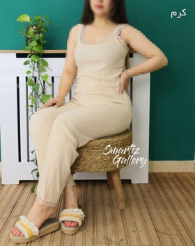 ست تاپ شلوار گیپوری