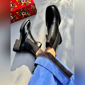 بوت وارداتی جلو زیپ