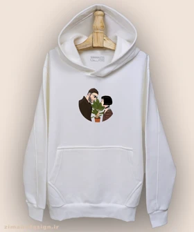 هودی مردانه و زنانه طرح لئون کد 974