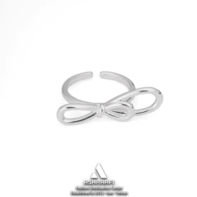 انگشتر پاپیونی مینیمال Bow Tie Ring S1