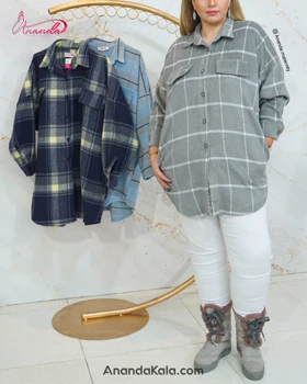 مانتو پشمی بارداری و سایزبزرگ عطرا