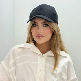 کلاه بیسبالی کتان وارداتی