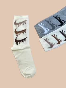 جوراب ساق بلند طرح نایک ورزشی یونیسکس