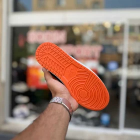 کتانی نایک جردن 1 ساقدار مشکی رنگی کد 6696