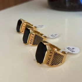 انگشتر استیل رنگ ثابت مردانه کد tw10012