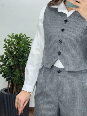 ست سه تیکه کت و شلوار و جلیقه دیپلمات رسین