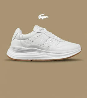کفش کتانی کژوال مردانه سفید Lacoste مدل 8729