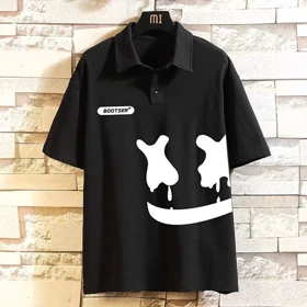 تیشرت یقه دار کلاهدار