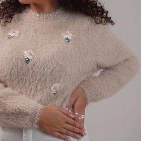 بافت موهر گل