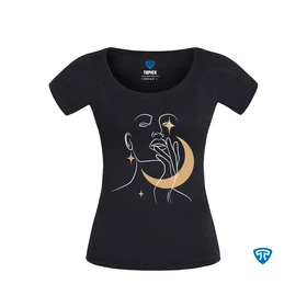 تاپیک تیشرت آستین کوتاه tshirt-face-black