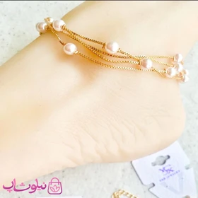 پابند زنانه YSX مدل چند لاین مروارید سفید کد 4291