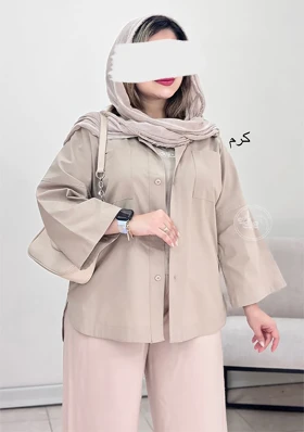 شومیز مانتویی روشا