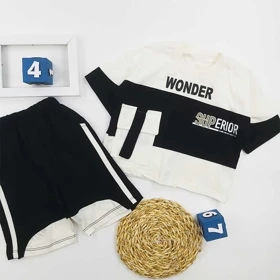 تیشرت شلوارک پسرانه WONDER