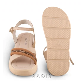 صندل زنانه چرم رادیس مدل Popline کد 680-M.RTL