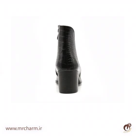 نیم بوت بغل زیپ تمام چرم mrc2111-39