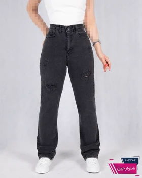 شلوارجین دخترونه استرایت 12919 ZARA