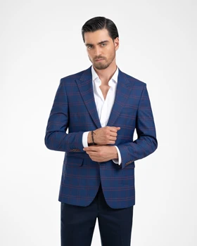 ام کی کالکشن کت mk-22517-navy-blue