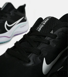 کفش کتانی مردانه و زنانه مشکی سفید NIKE zoom x smiley