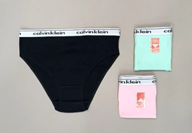 شورت زنانه اسلیپ کلوین کلاین پک 3 عددی