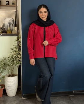 شومیز لینن اسلپ