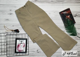 شلوار دمپا بوتکات کتان کد 20101