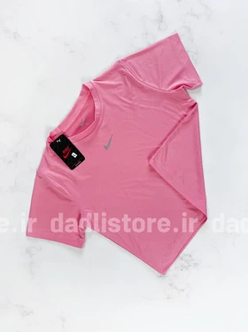 کراپ تاپ ورزشی آستین کوتاه نایکی Nike