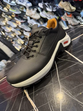 کفش چرم کلارک بندی هورش کت