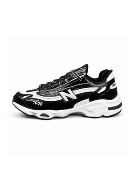 کفش کتانی مردانه مدل نیوبالانس 1000 سفید مشکی New BALANCE