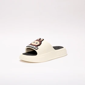 دمپایی زنانه آریافامیلی مدل لبوبو (مشکی)