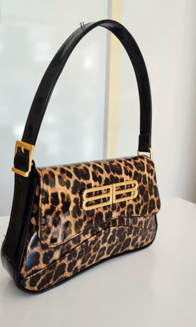 کیف دوشی پلنگی _ کد 310