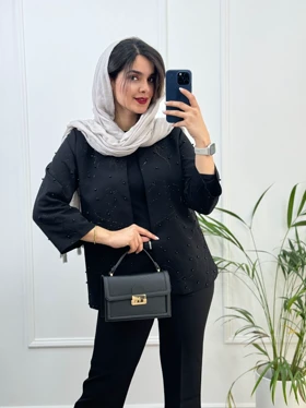 کت مزونی سنگدوزی