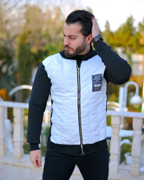 کاپشن مردانه مدل sezar (سفید)