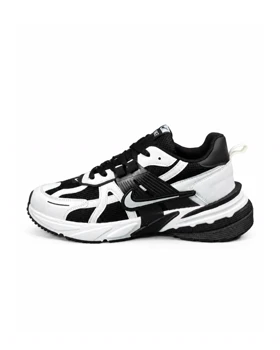کفش کتانی مردانه بزرگ پا نایکی v2k رنگ مشکی سفید پاندا Nike V2k