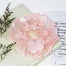 کش مو زنانه مدل شکوفه های گل کد 300