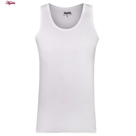 زیرپوش رکابی مردانه ماییلدا مدل پنبه‌ای سفید کد 4712-3 بسته 3 عددی