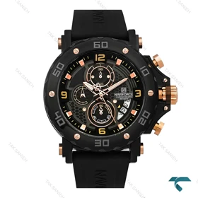 نوی فورس مردانه NF7123 سه موتوره بند رابر NaviForce-7735-G