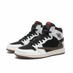 کفش کتانی جردن 1 ساق‌دار تراویس اسکات الیو کد 294929