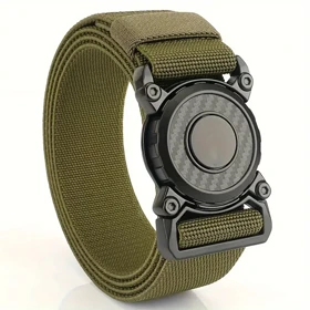 کمربند سگک چرخشی (سبز ارتشی)