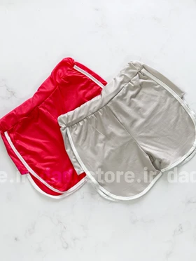 شورتک ورزشی نخ پنبه نواردوزی ASICS