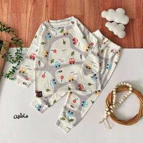 بلوز شلوار راحتی دخترانه و پسرانه