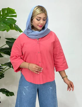 شومیز رنگی ماندانا کد : sh1013