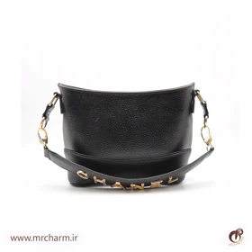 کیف زنانه چرم chanel بندکوتاه mrc181498