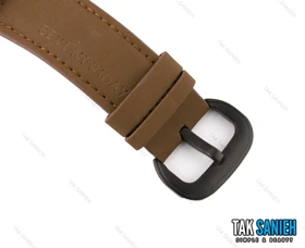 ساعت مچی مردانه سون فرایدی مشکی بند قهوه ای Seven-2317-G