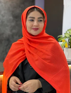 شال کاموایی رنگی کد : L189